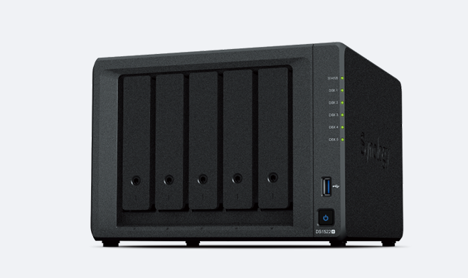 群晖DS1522+ NAS网络存储服务器